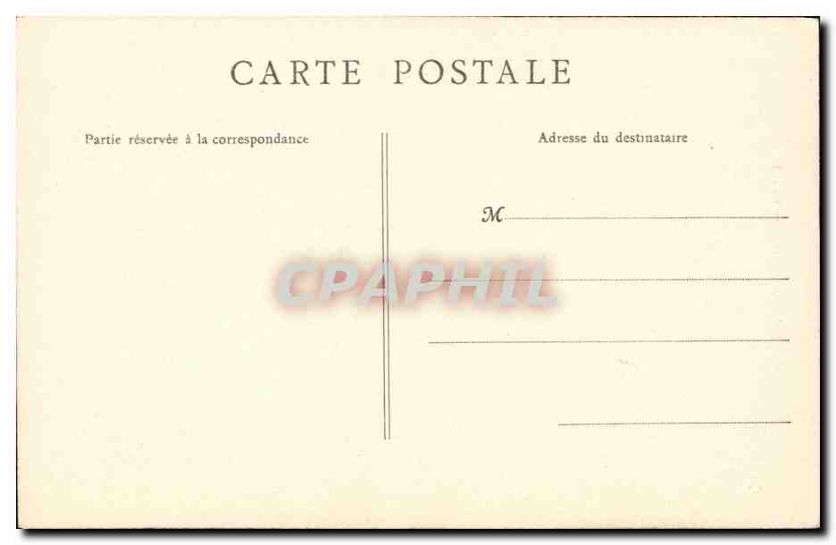 Caen — Porte de la Préfecture — B. F. Paris — Reverso