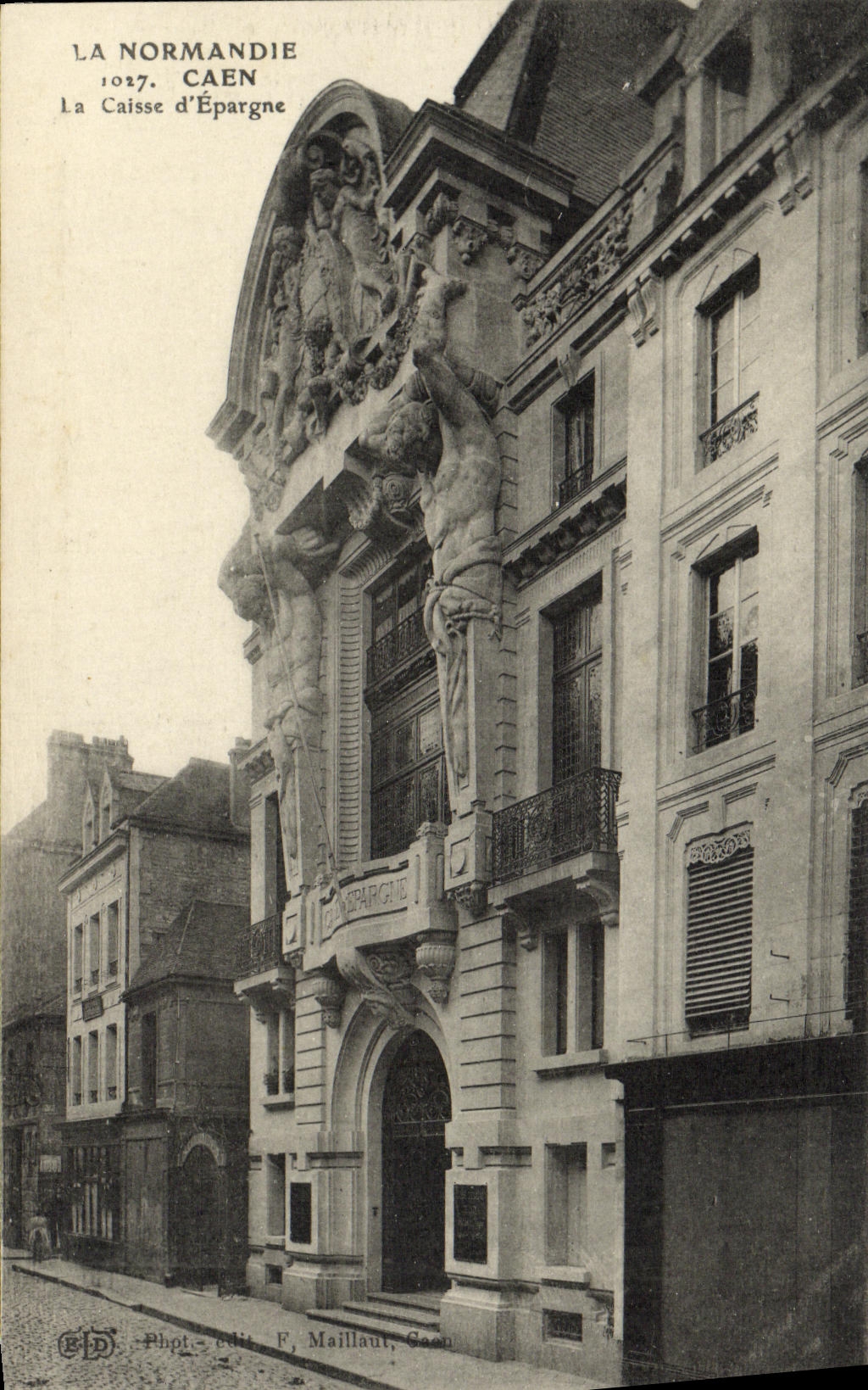 CPA Caen La Caisse d Epargne