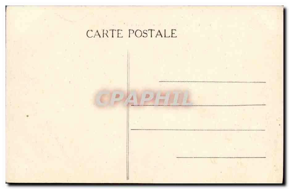CPA Caen Societe Generale et le Theatre — Verso