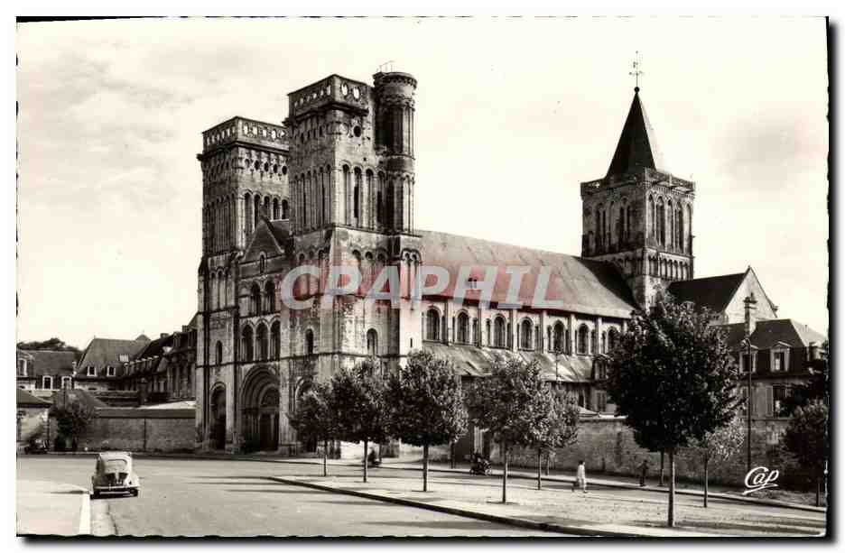 CPSM Caen L Abbaye aux Dames 