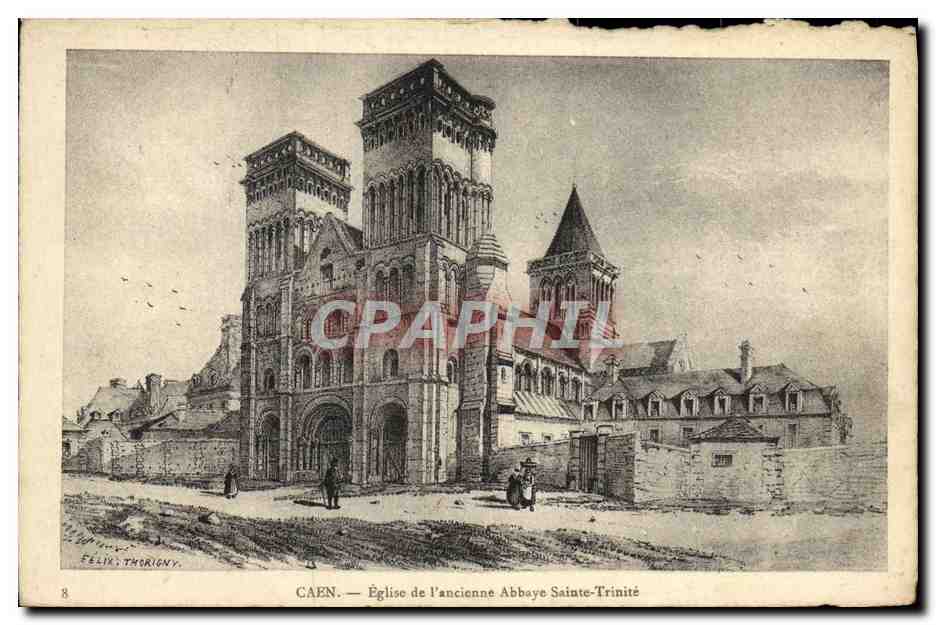 CPA Caen Eglise de l ancienne Abbaye Sainte Trinite