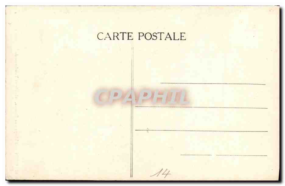 CPA Caen Abbaye aux Dames Abside et Tombeau de la Reine Mathilde — Verso