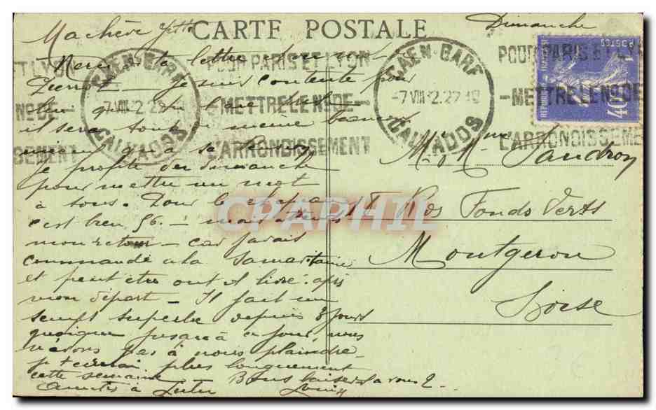 Abbaye aux Dames - Caen (Calvados) — Fondée en 1062 par la Reine Mathilde — Éditions Normandes, St-Pierre-Eglise, Cl. A. Veyssière — Reverso