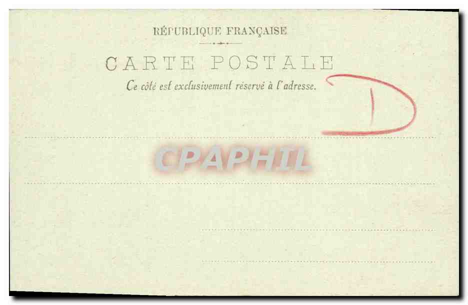 CPA Caen Crypte de l Abbaye aux Dames  — Verso