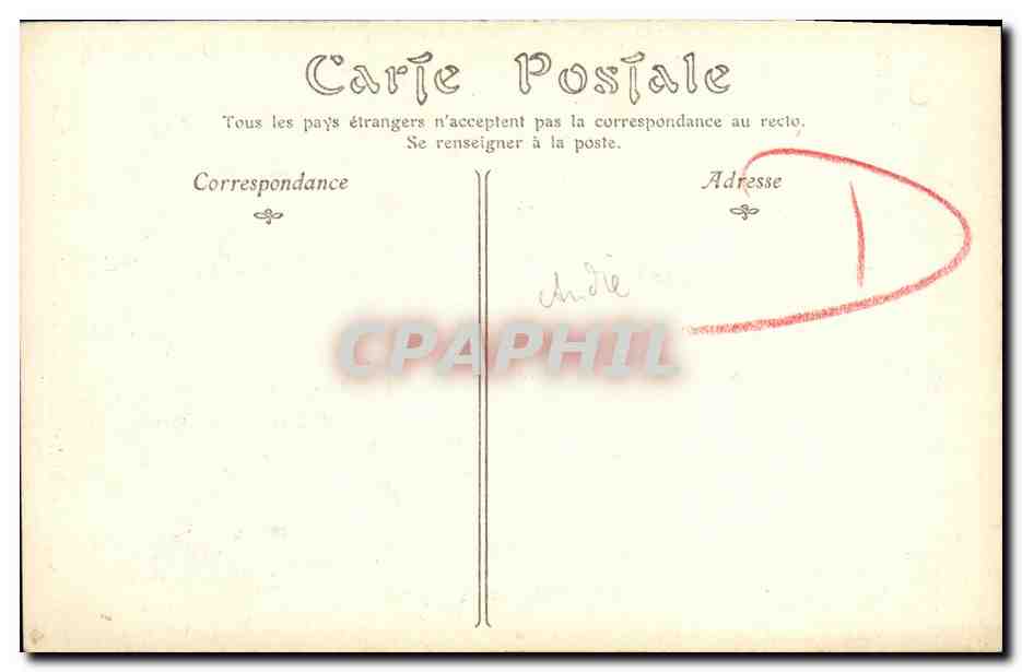 CPA Caen La Nef de l Eglise de la Trinite Abbaye aux Dames  — Verso