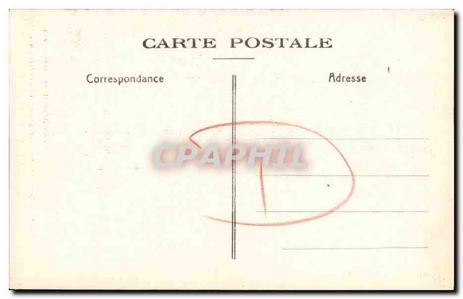 CPA Caen Ancienne Abbaye aux Dames Le Cloitre — Verso