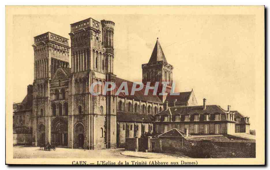 CPA Caen L Eglise de la Trinite Abbaye aux Dames 