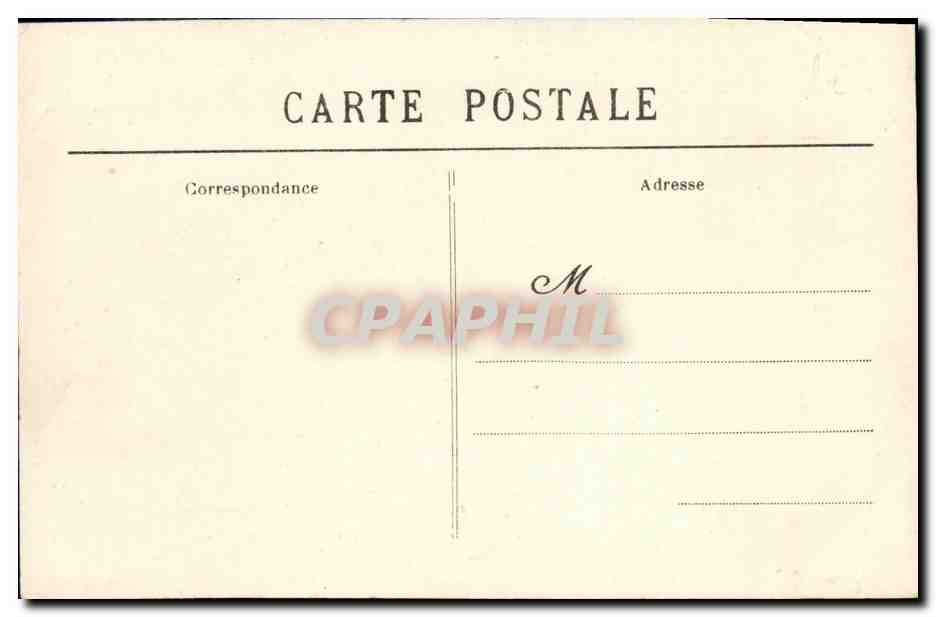 CPA Caen Abbaye aux Dames Eglise de la Trinite — Verso