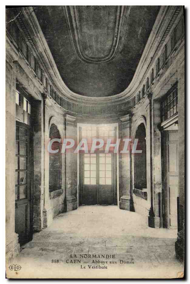 Caen — Abbaye aux Dames — Le Vestibule — Éditeur ELD, n° 868