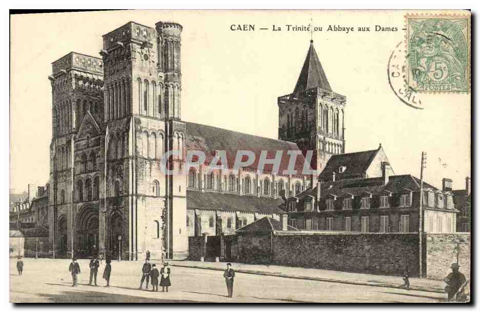 CPA Caen La Trinite ou Abbaye aux Dames