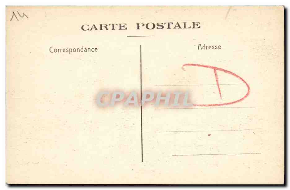 CPA Caen Eglise de la Trinite Vue d ensemble — Verso