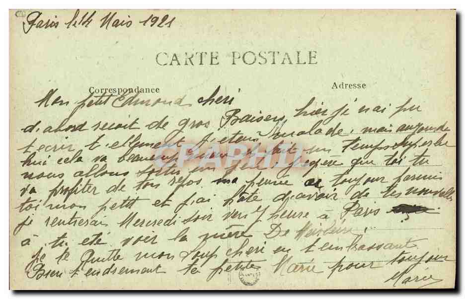 CPA Caen Eglise de la Trinite et Hotel Dieu Abbaye aux Dames  — Verso
