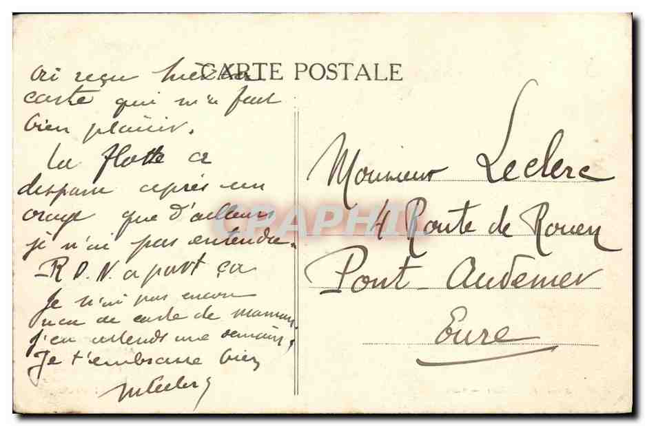 CPA Caen Abbaye aux Dames La Crypte Jugement dernier Xl e siecle — Verso