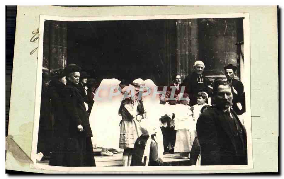 CAEN — Intérieur de l'Église Notre-Dame — Éditeur Lenoir — Verso