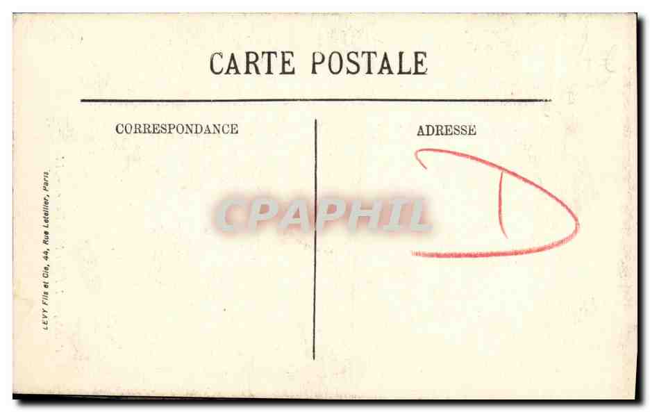CPA Caen L Eglise Notre Dame  — Verso