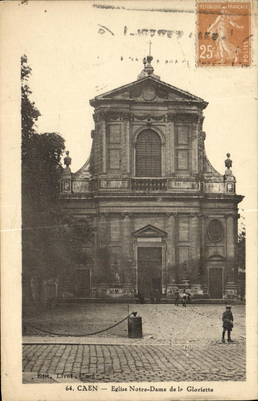CAEN — Église Notre-Dame de la Gloriette — Edit. Livet, Caen