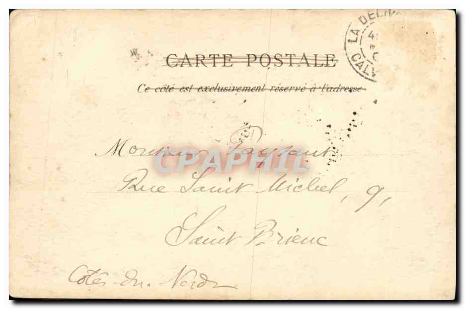 Chapelle Notre-Dame-de-la-Délivrande — Environs de Caen — La C.P.A. Paris, n°2755 — Reverso