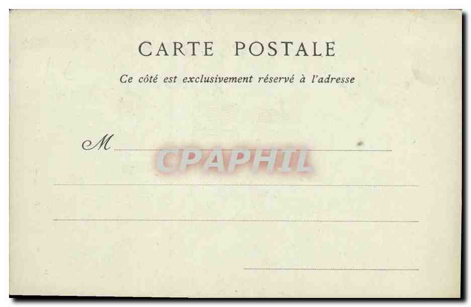 CPA Caen L Eglise de la Gloriette — Verso