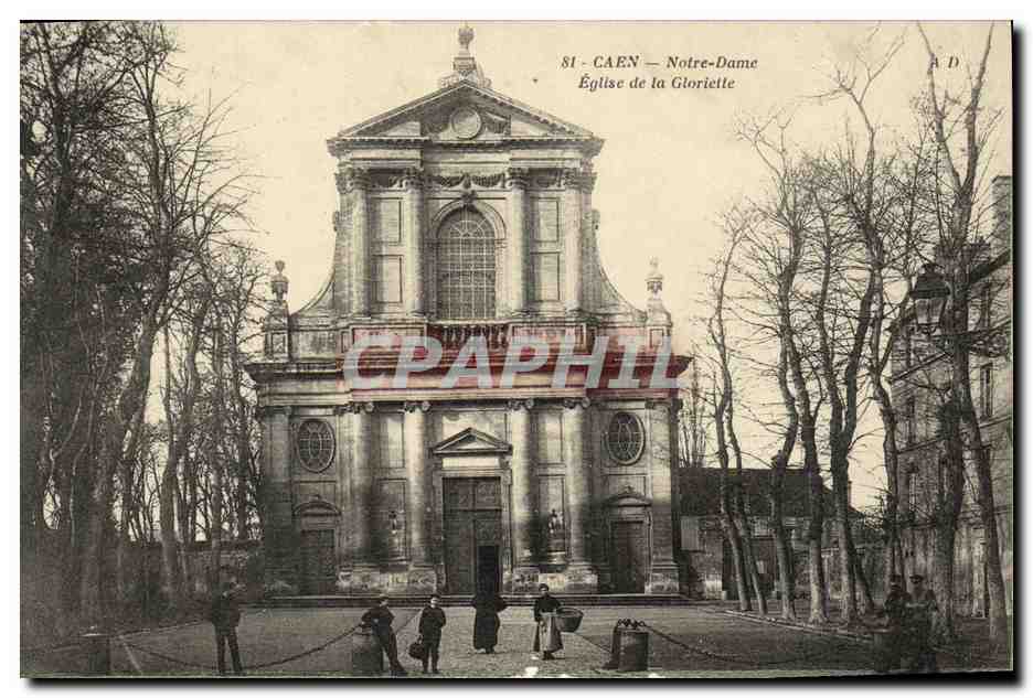 CPA Caen Notre Dame Eglise de la Gloriette