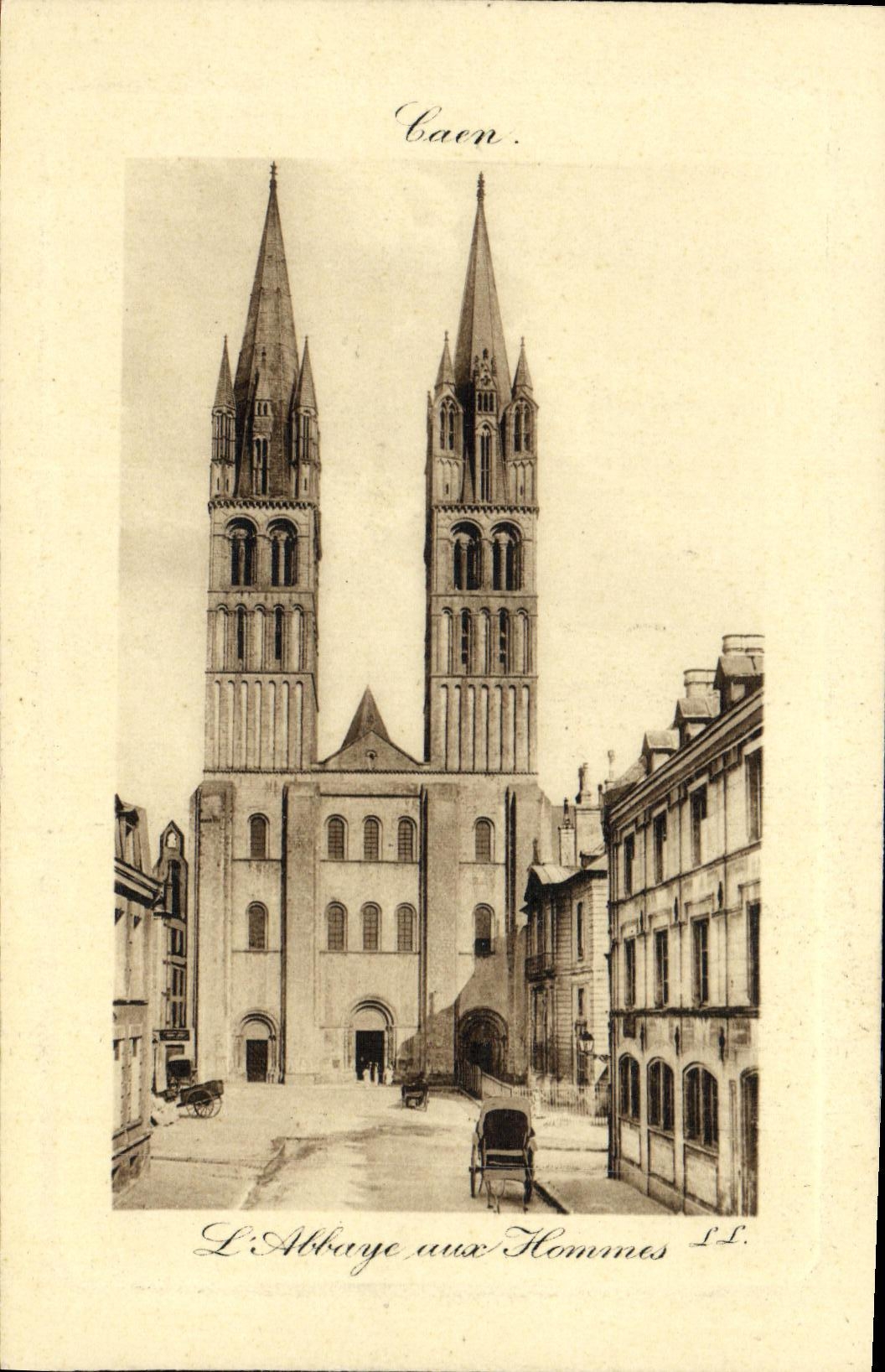 Caen — L'Abbaye aux Hommes — L.L.