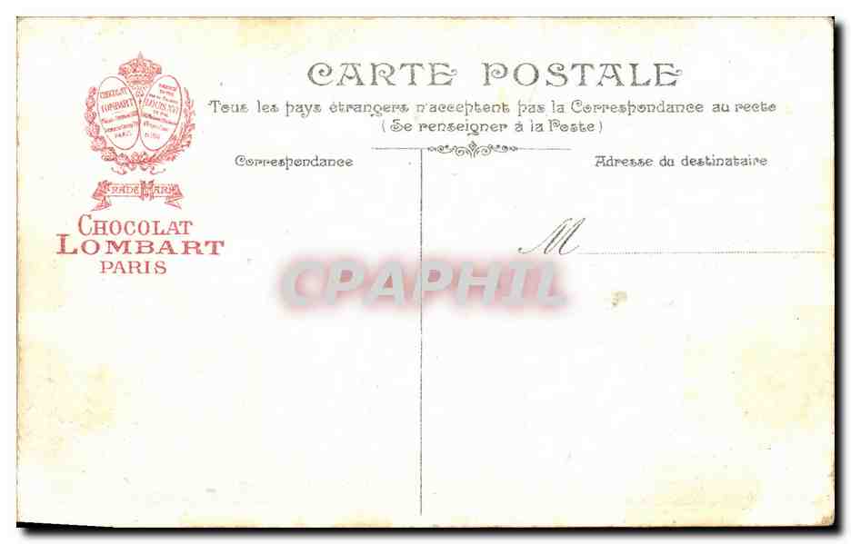 CPA Caen Eglise Saint Etienne Abbaye aux hommes Cote de l abside et le lycee — Verso