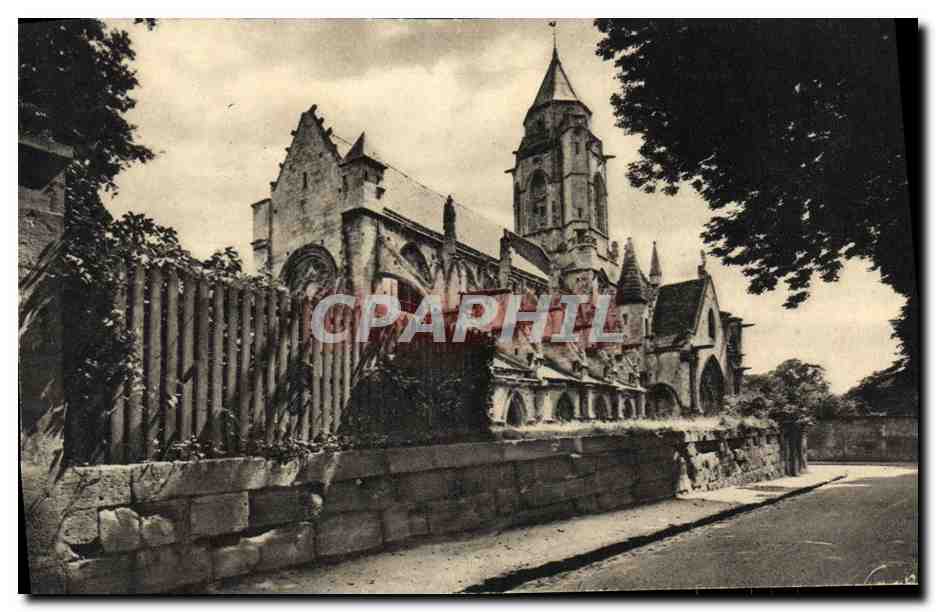 CPA Caen Vieille Eglise Saint Etienne