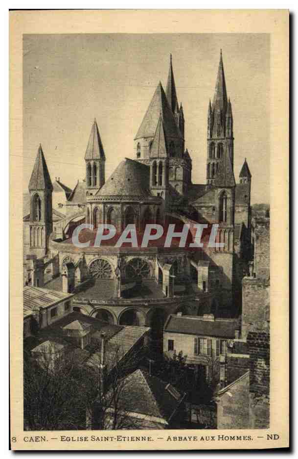 Caen — Église Saint-Étienne — Abbaye aux Hommes — ND