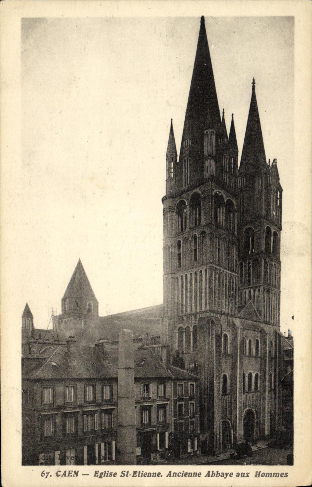 Caen — Église Saint-Étienne. Ancienne Abbaye aux Hommes