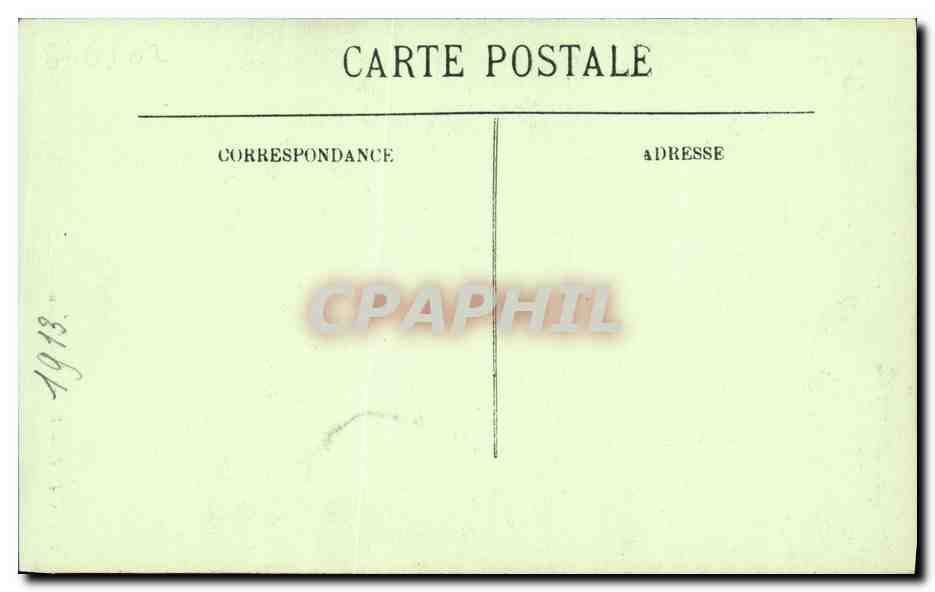 CPA Caen Vieux Saint Etienne  — Verso