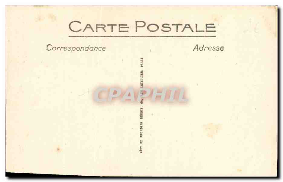 CPA Caen Eglise Saint Etienne Ancienne abbaye aux hommes le choeur et le deambulatoire — Verso