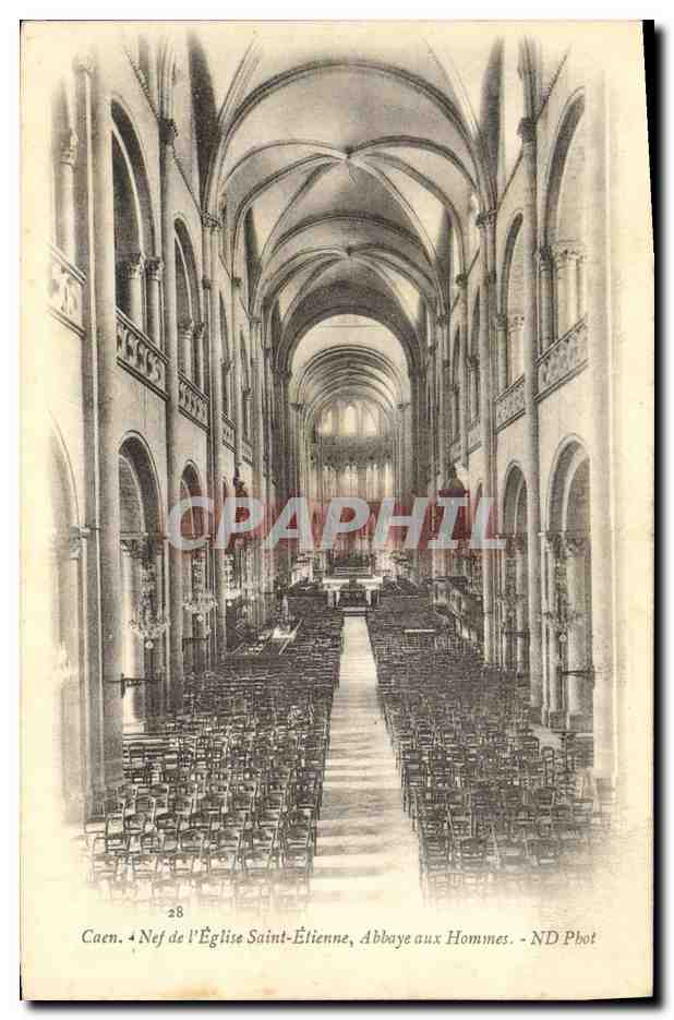 CPA Caen Le Vieux Eglise Saint Etienne