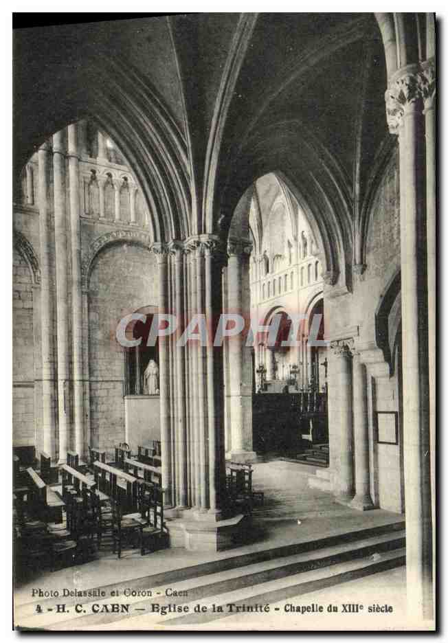 Église de la Trinité - Chapelle du XIIIe siècle — Caen — Photo Delassale et Coron