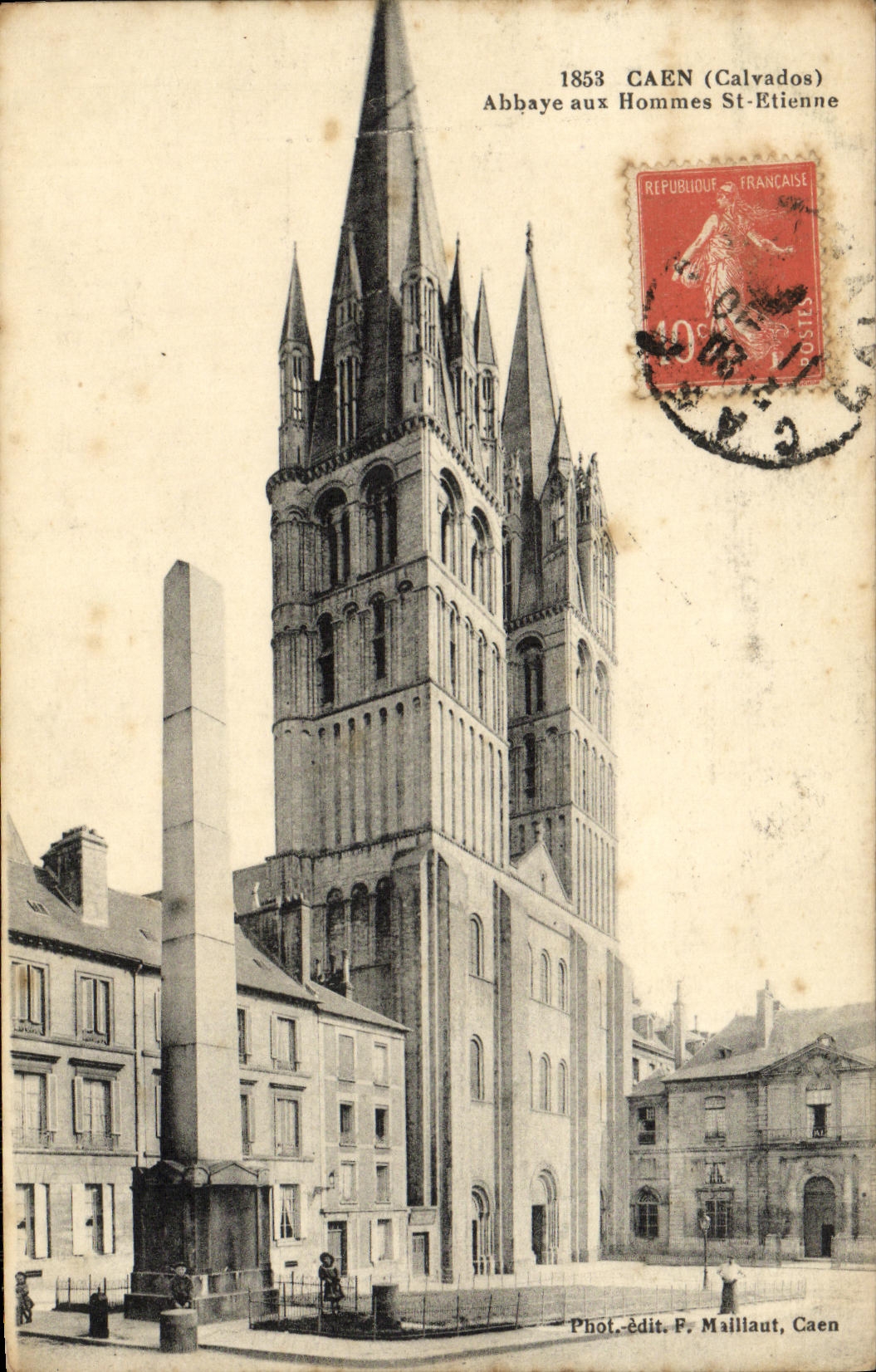 Abtei Saint-Étienne — Caen (Calvados) — Fotoverlag P. Maillault, Caen