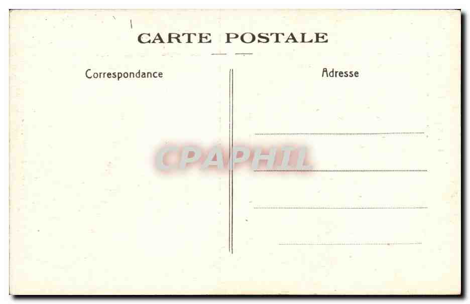 CPA Caen Eglise St Etienne Tours et Cloitre de l abbaye — Verso