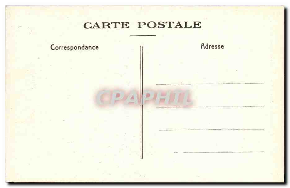 CPA Caen Eglise St Etienne Abside  — Verso