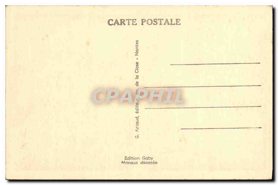 CPA Caen Interieur de L Abbaye aux Hommes — Verso