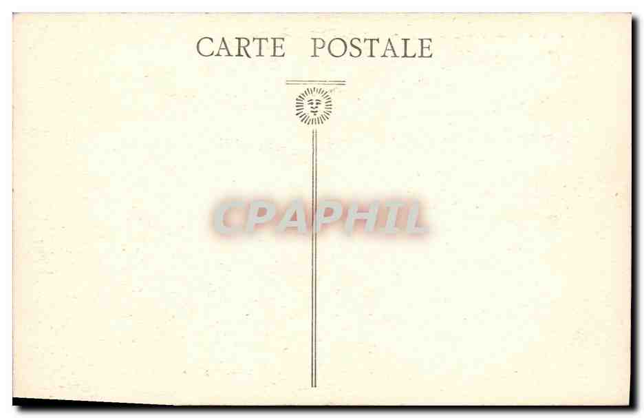 CPA Caen Abside Saint Etienne Abbaye aux hommes — Verso