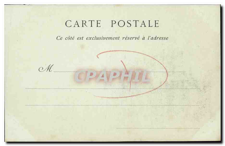 CPA Caen Le Vieux Eglise Saint Etienne — Verso