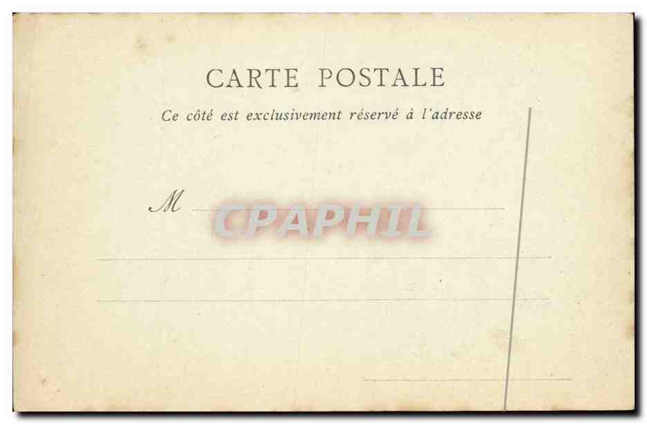 CPA Caen Fleches de l Eglise Saint Etienne  — Verso