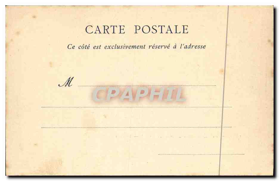 CPA Caen Vieille Eglise Saint Etienne  — Verso