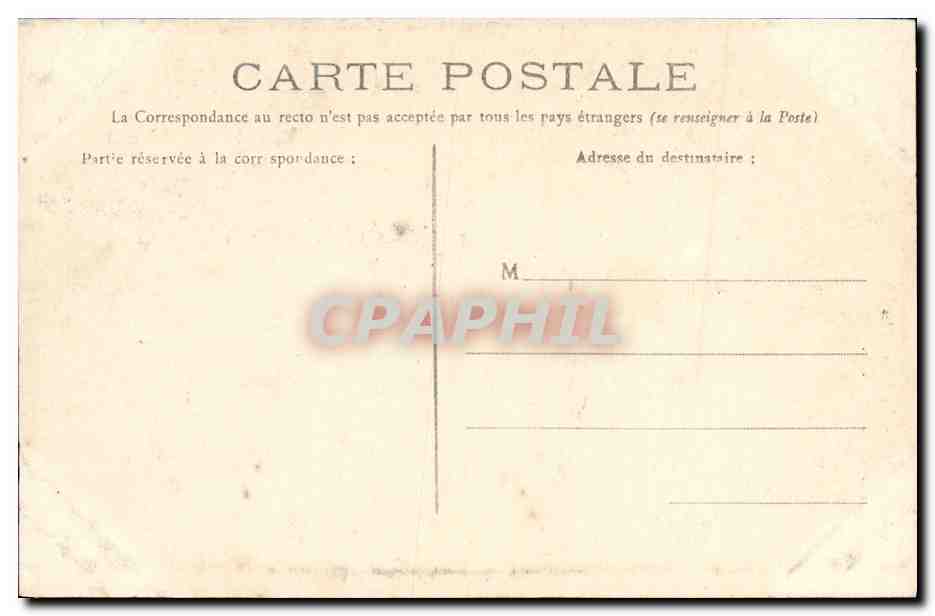 CPA Caen Le Vieux Saint Gilles Eglise  — Verso