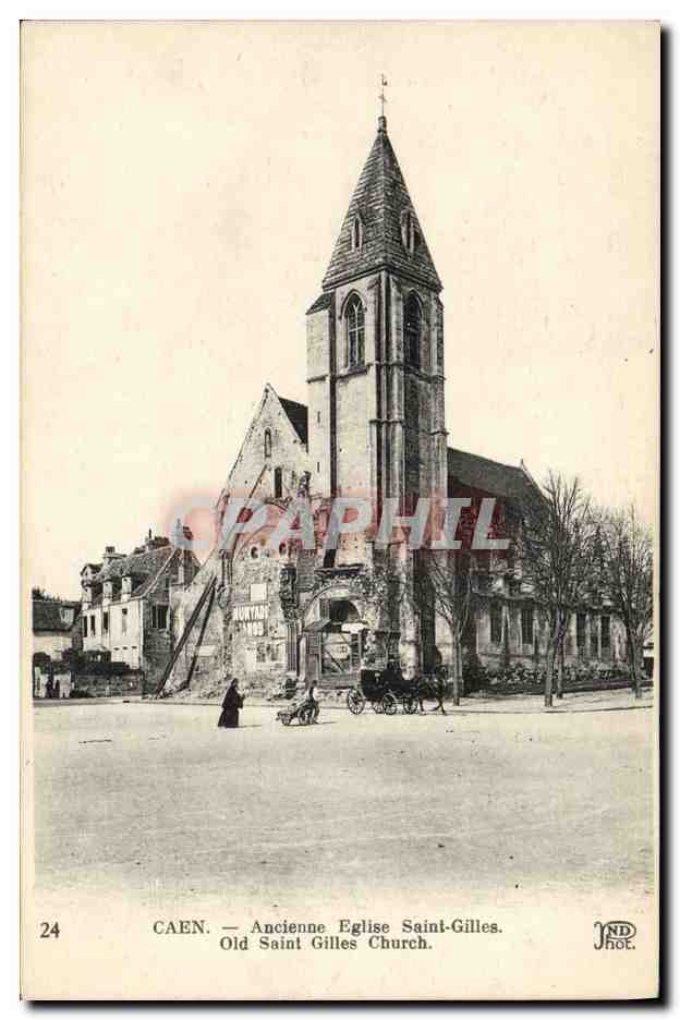 Caen — Ancienne Église Saint-Gilles — JND Hol. n°24