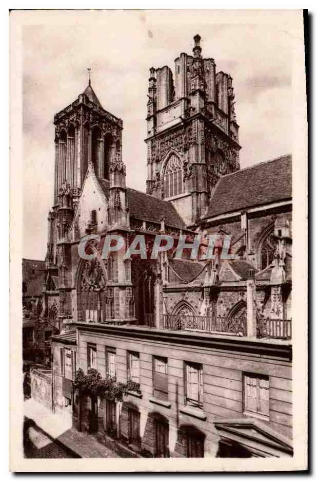 Caen - L'Église Saint-Jean et la Tour Penchée — Imp. Levy, rue Lecellier, Paris