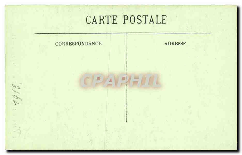 CPA Caen L Eglise Saint Jean Le Portail — Verso