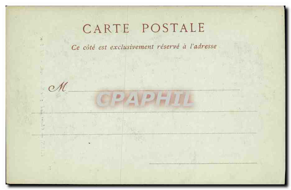 CPA Caen Choeur de L Eglise Saint Jean — Rückseite
