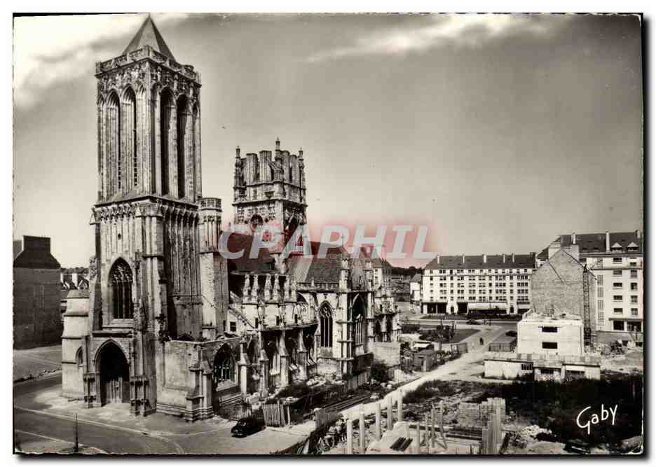 CPM Caen L Eglise Saint Jean