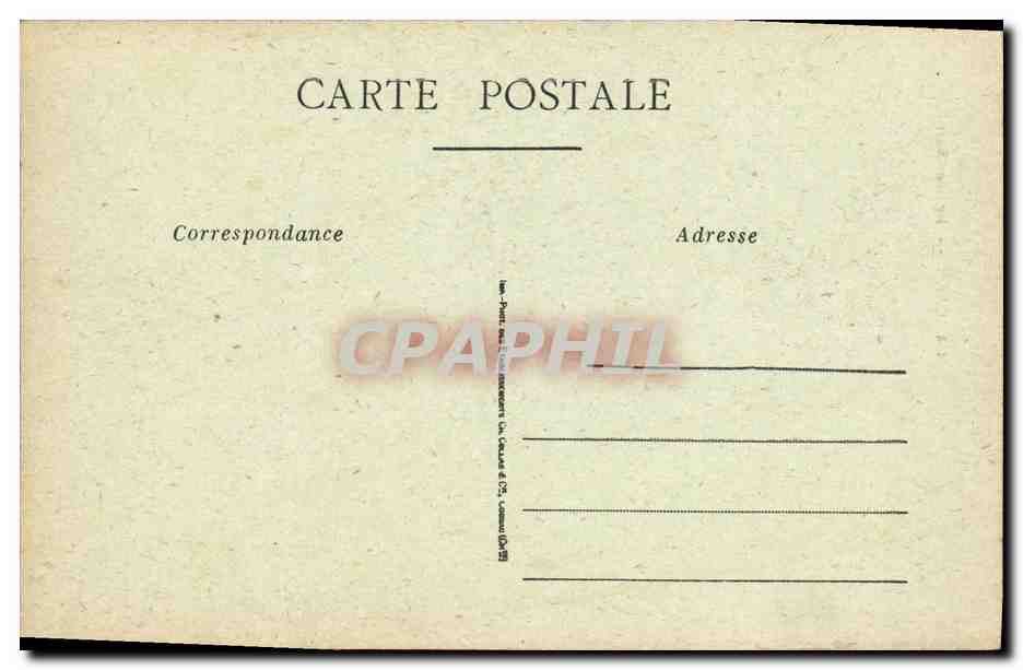CPA Caen L Eglise Saint Julien — Verso