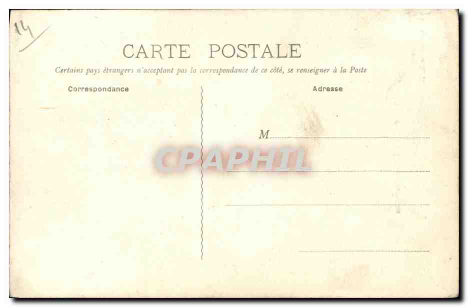 Église Vaucelles — Caen — Collection M. D. — n° 72 — Verso