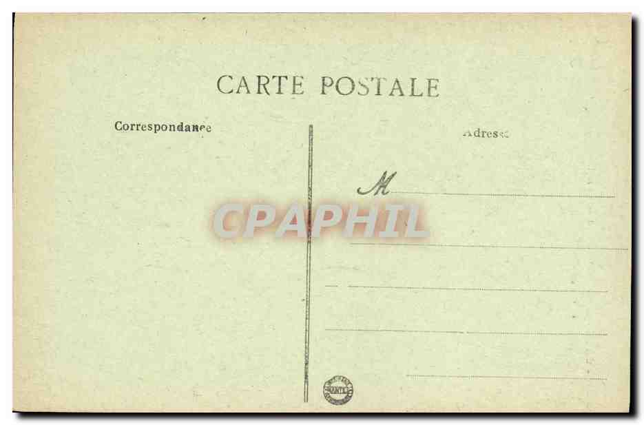 CPA Caen L Eglise Saint Michel de Vaucelles et rue de l eglise — Verso
