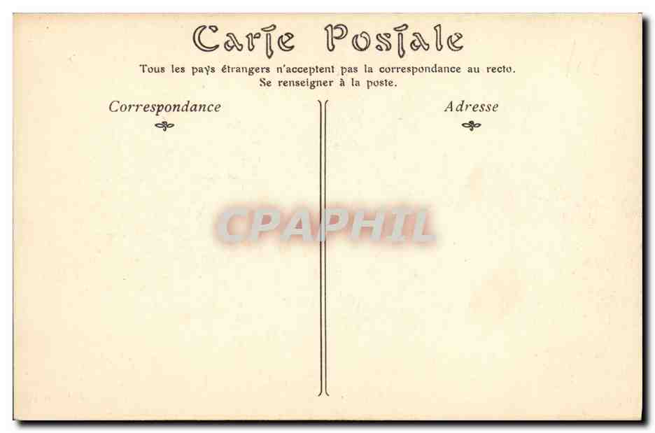 CPA Caen L Eglise de Vaucelles — Verso